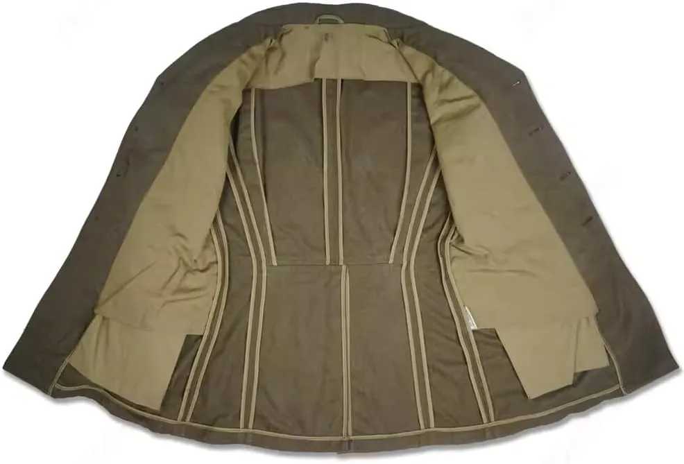 1st Coat WWII US Jacket Retro Uniform Men's Trench Coat Replica WW2 Vintage Cotton Jackets