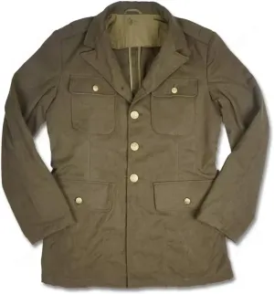 1st Coat WWII US Jacket Retro Uniform Men's Trench Coat Replica WW2 Vintage Cotton Jackets