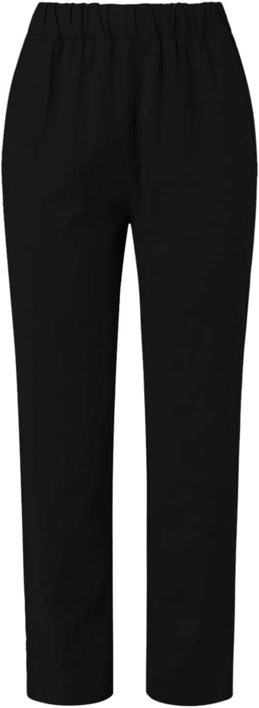 2025 Cotton Linen Pant for Women Spring Summer Casual Boho Beach Pants Lightweight Wide Leg High Waisted Trousers