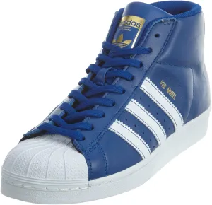 adidas Originals Boy's PRO Model J Running Shoe, Collegiate Royal/White/Metallic/Gold, 6 M US Big Kid