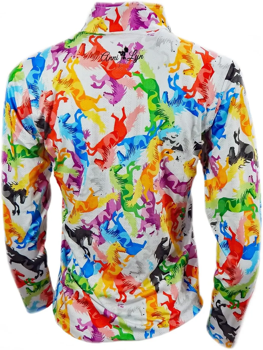 Anni Lyn Sportswear Women's ProAire Printed Long Sleeve Shirt