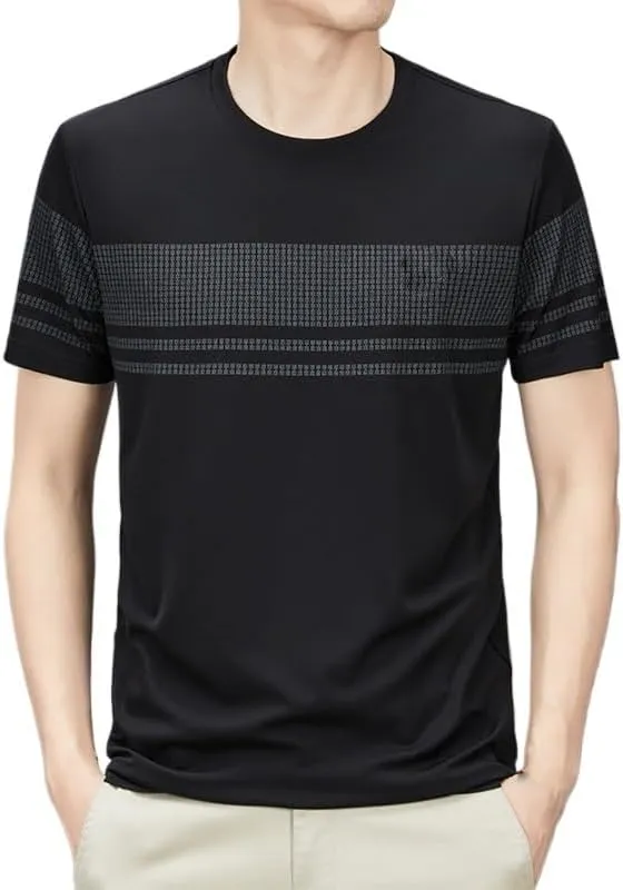Breathable Men's Undershirts White Tee Shirts Cotton Crew T-Shirts Moisture Wicking Summer Unisex Adult Short Sleeve Gear