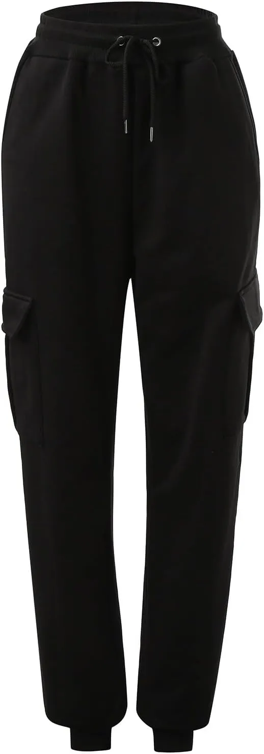 Cinch Bottom Sweatpants for Women Aesthetic Clothes Jogger High Waist Drawstring Loose Fit Lounge Trouser with Pockets