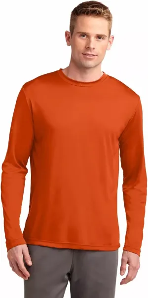 Clothe Co. Mens Long Sleeve Tee Shirts Moisture Wicking Dry Fit T-Shirts (Available in Big & Tall)