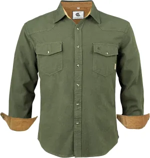 COEVALS CLUB Men's Flannel Shirts Long Sleeve Western Snap Casual Plaid Work Shirts