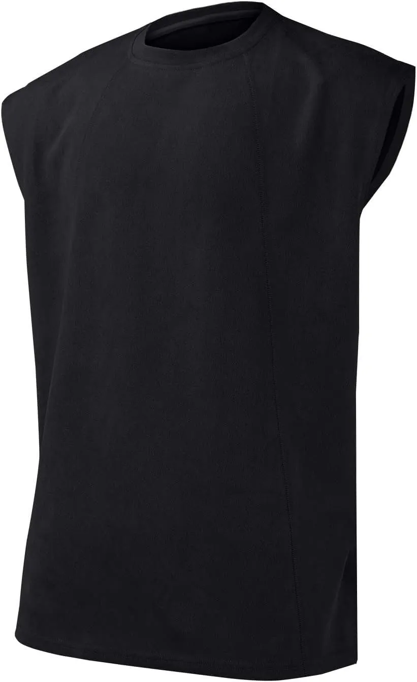 Cool Quick Dry Running Tunics Mens Athletic Sleeveless Tank Tops Gym Workout Muscle Outdoor Tees