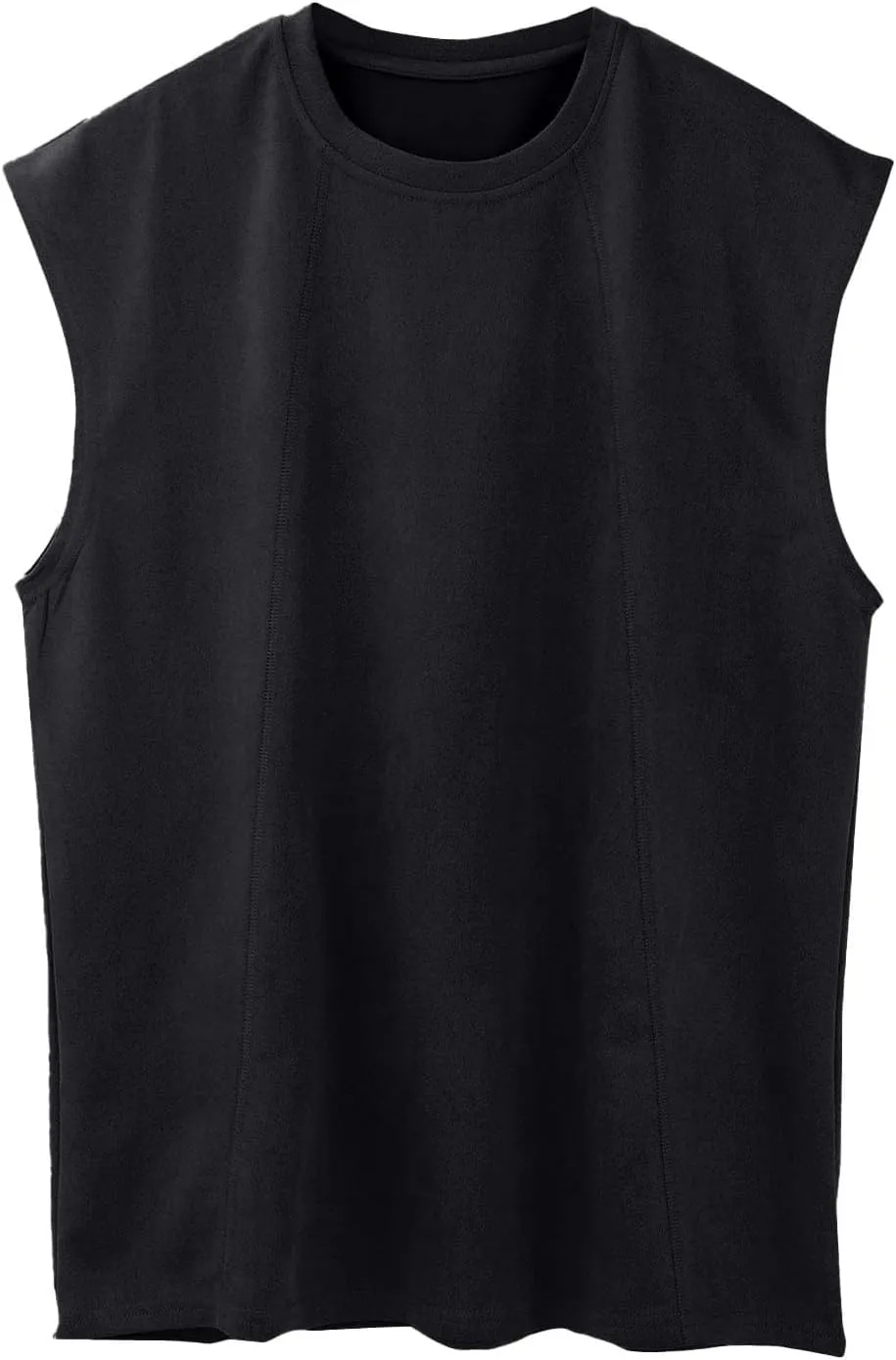 Cool Quick Dry Running Tunics Mens Athletic Sleeveless Tank Tops Gym Workout Muscle Outdoor Tees