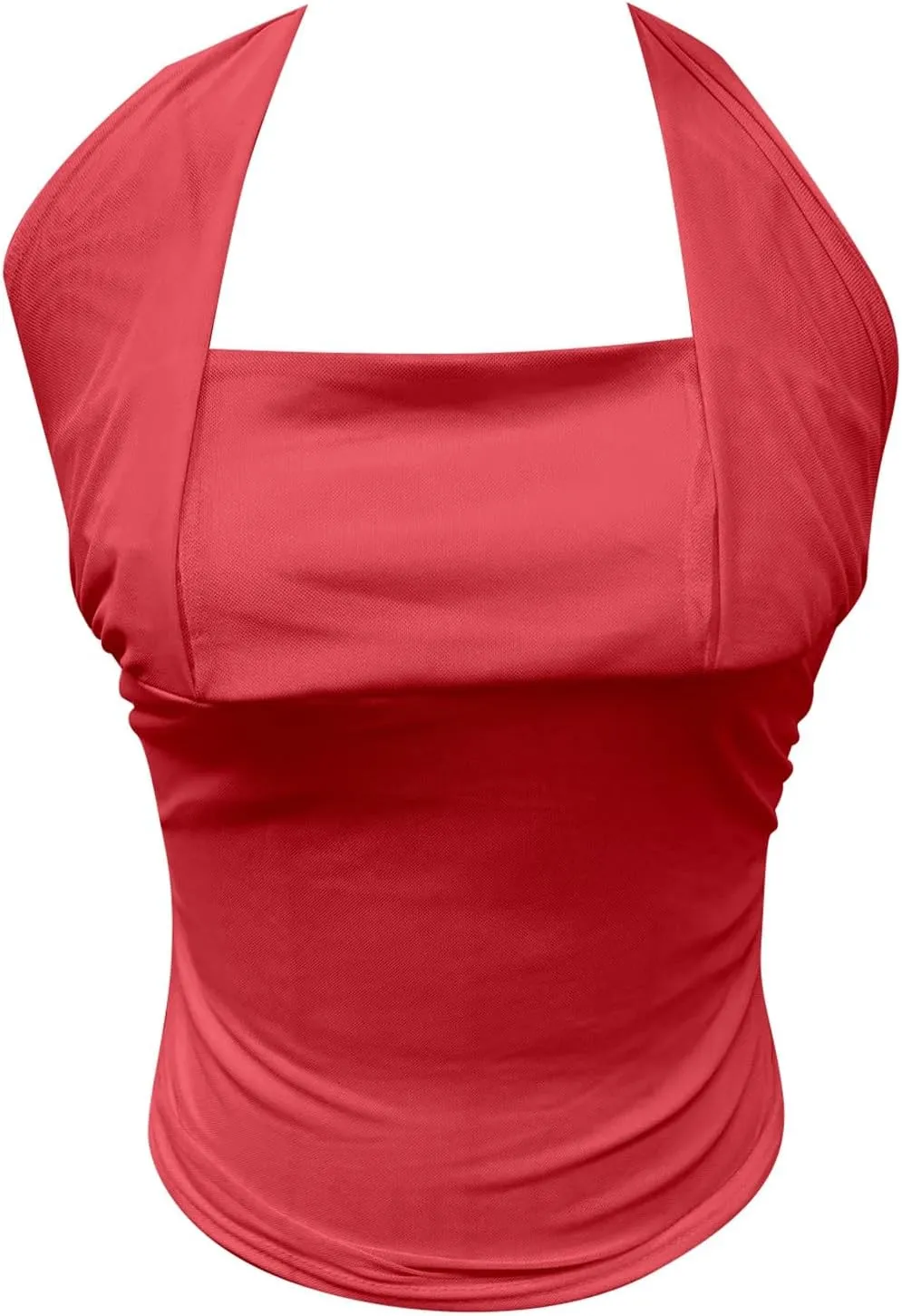 Crop Tops for Women, Summer Tops for Teens Cute Square Neck SLIN Fit Y2k Tank Top Sexy Club Going Out Tees Shirts