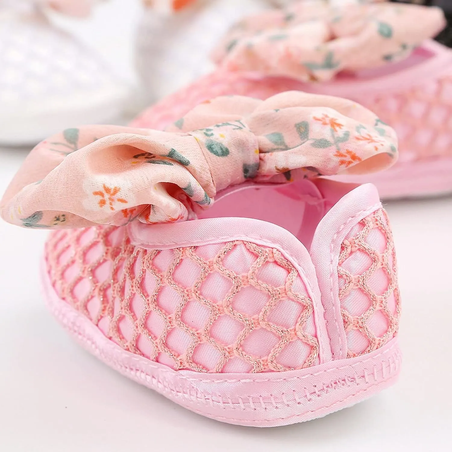 Cute Bowknot Baby Shoes Korean Edition Baby Shoes Spring Summer Autumn 01 Year Old Soft Sole Baby Boy Sock Shoes