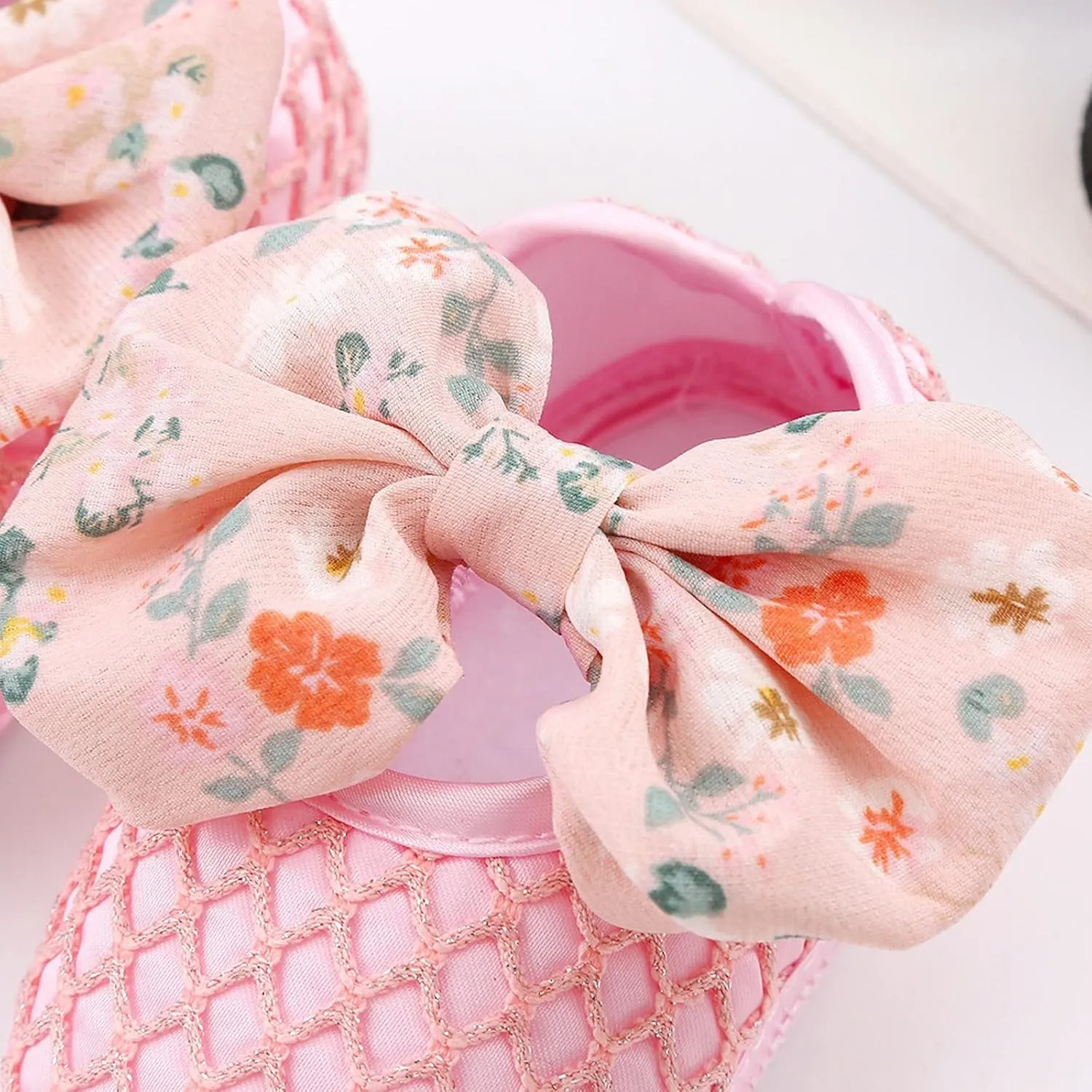 Cute Bowknot Baby Shoes Korean Edition Baby Shoes Spring Summer Autumn 01 Year Old Soft Sole Baby Boy Sock Shoes