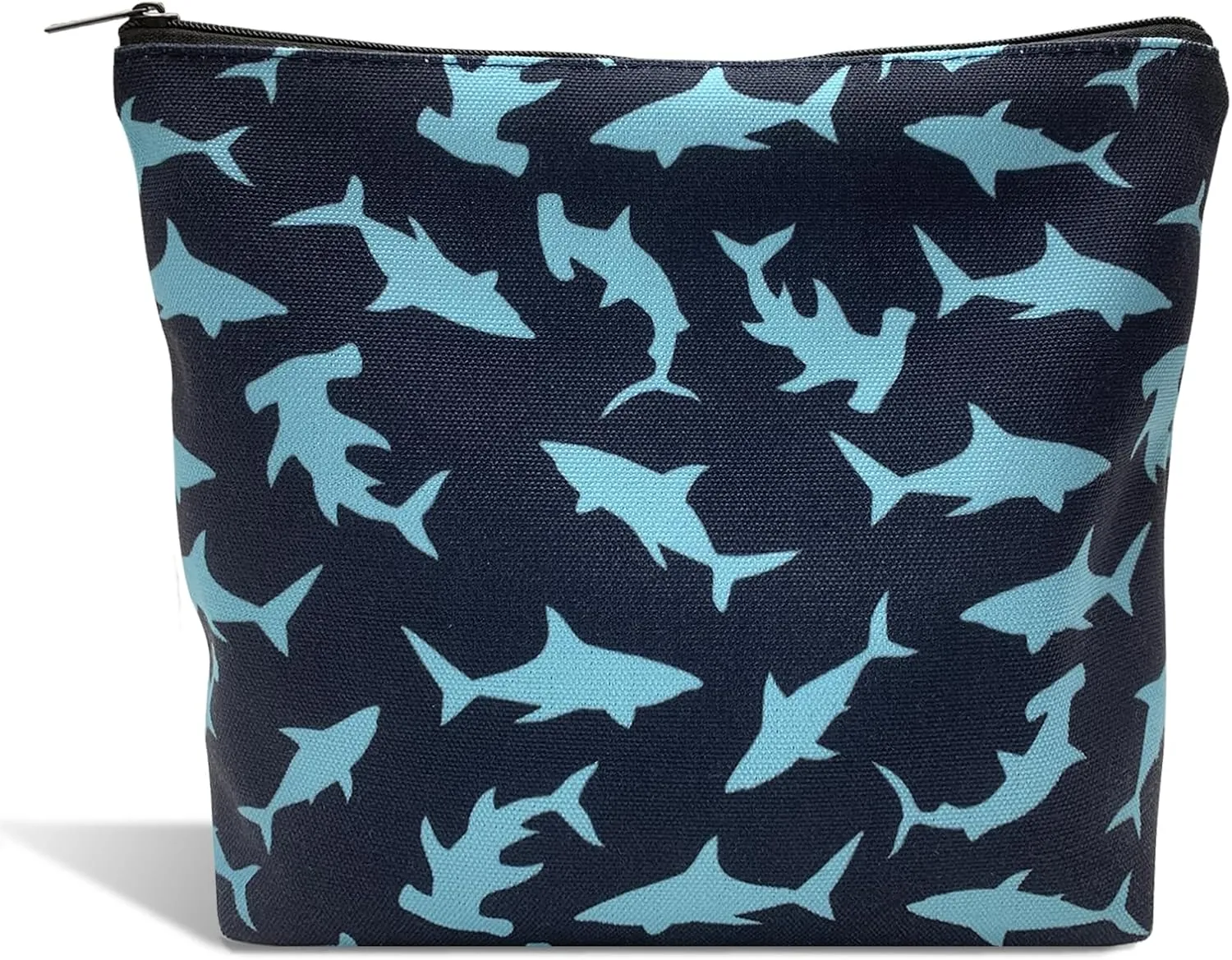 Cute Shark Makeup Bag,Animal Shark Lovers Gifts for Women Teen Girl Makeups Bag,Funny Shark Stuff Cosmetic Bag,Travel Accessories Bag,Mothers Day,Christmas Birthday Gifts,Friendship Gifts