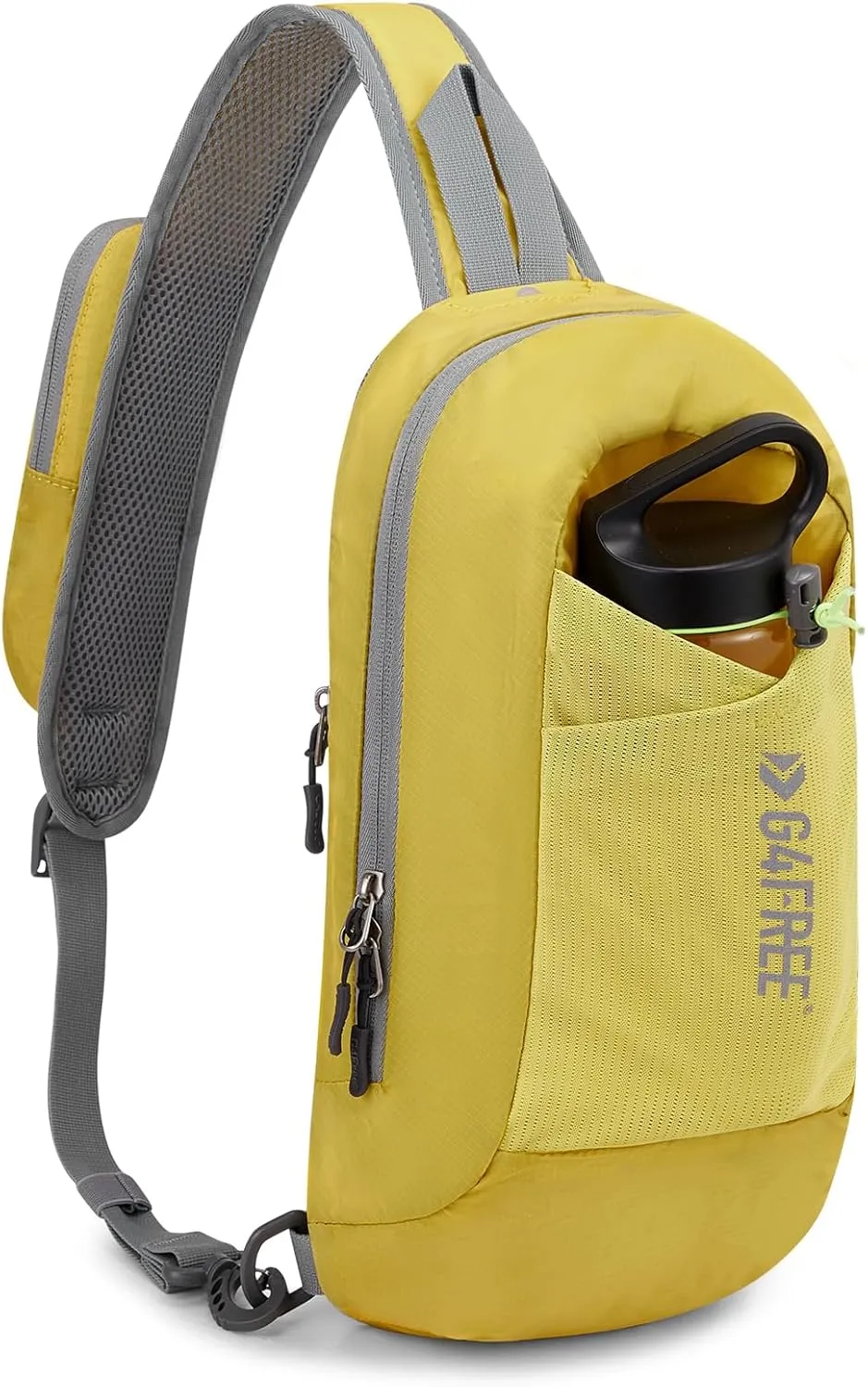 G4Free Sling Bag RFID Blocking Crossbody Backpack with Front Pocket Hiking Daypack Chest Bag for Women Men