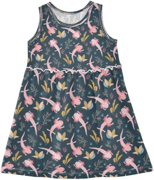 Girls Summer Dress Toddler Girls Sleeveless Dress Cotton Kids Casual Sundress Teens Party Dresses 2-8 Years