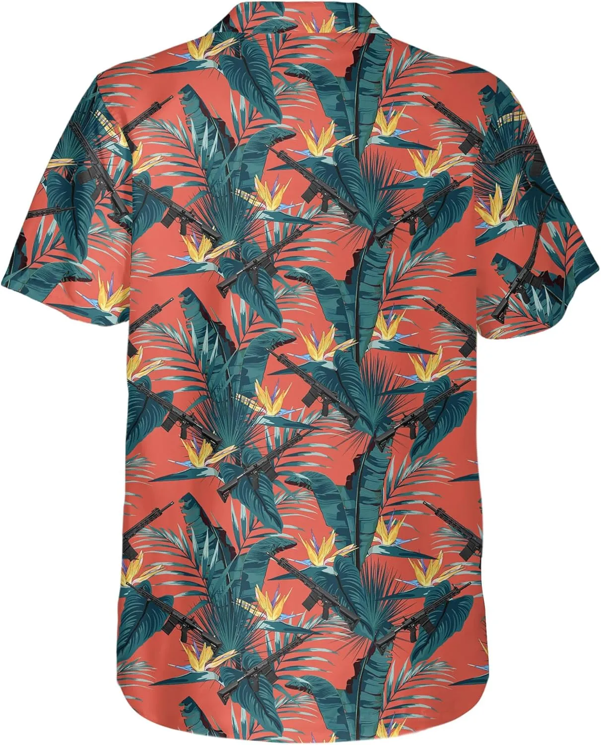Hawaiian Shirt for Men Summer Funny Short Sleeve Aloha Button Down Shirts