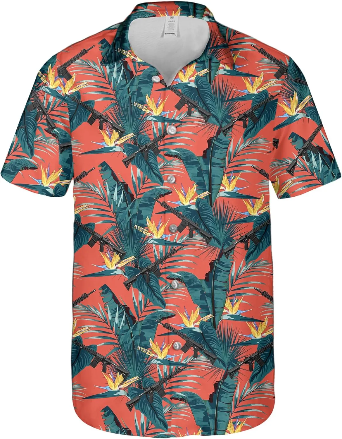 Hawaiian Shirt for Men Summer Funny Short Sleeve Aloha Button Down Shirts
