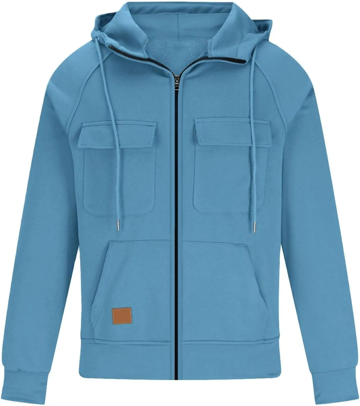 Hoodies for Men Quarter Zip Pullover Vintage Sweatshirt Tactical Hoodies Big and Tall Sweatshirt Cargo Pullover Tops
