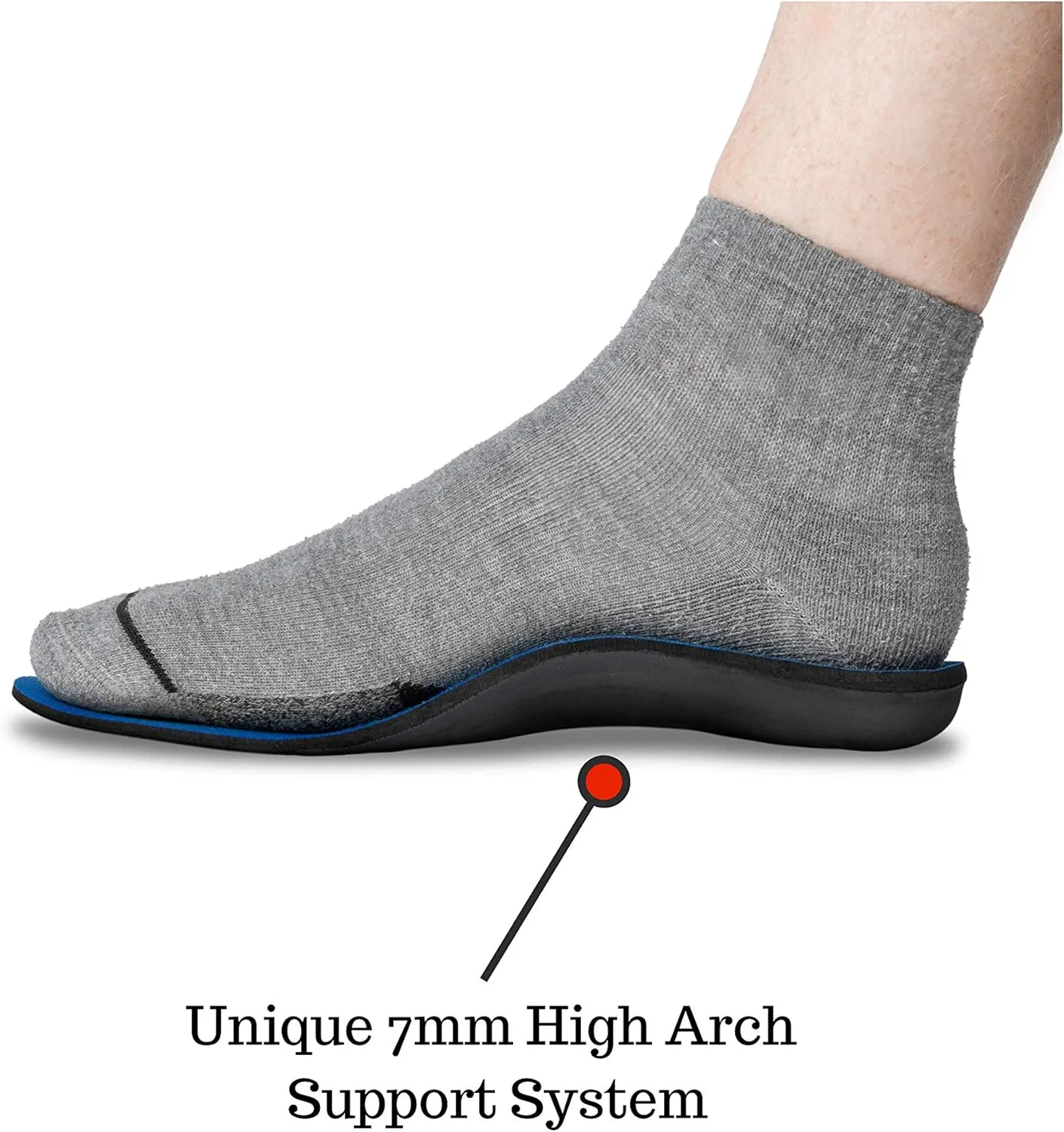Insoles Mens (4-4.5) Woman (6-6.5) Arch Support
