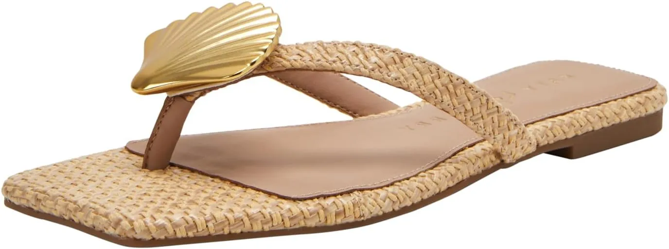 Katy Perry Women's Camie Shell Flat Sandal