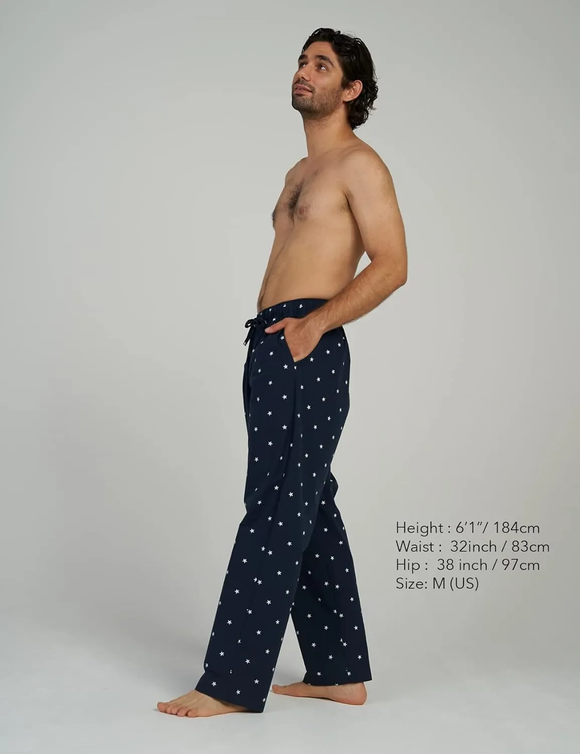 LAPASA Men's 100% Cotton Woven Plaid Pajama Pants Lounge Sleepwear Pj Lightweight Bottoms Soft Drawstring and Pockets M38