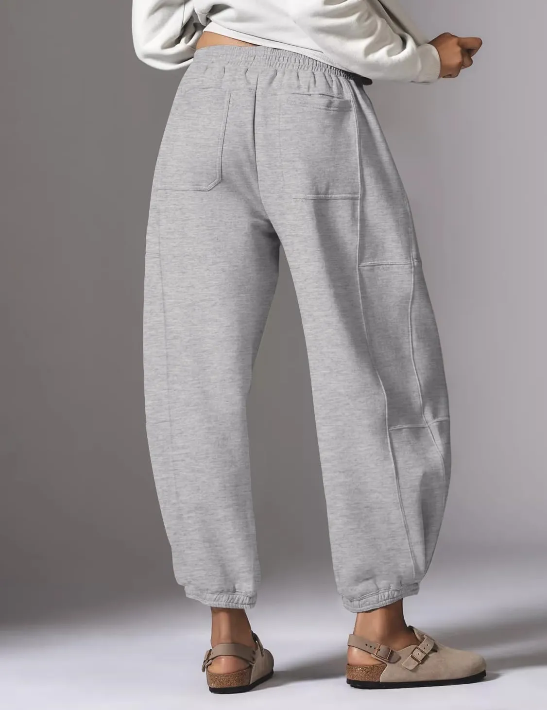 Leopard Pants Women Baggy Sweatpants Casual Fall Winter Cheetah Print Lounge Pants Trousers with Pockets