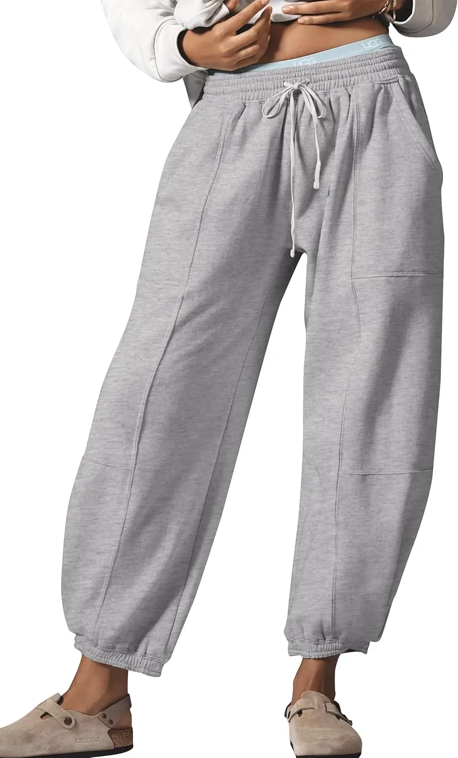 Leopard Pants Women Baggy Sweatpants Casual Fall Winter Cheetah Print Lounge Pants Trousers with Pockets