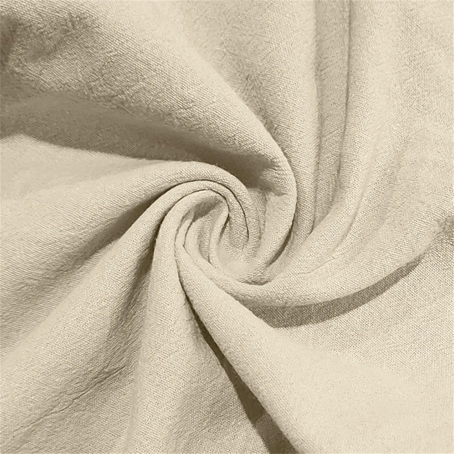 Linen Pants for Men Loose Fit Summer Elastic Waist Wide Leg Men's Pants Dress Drawstring Beach Casual Lounge Trousers