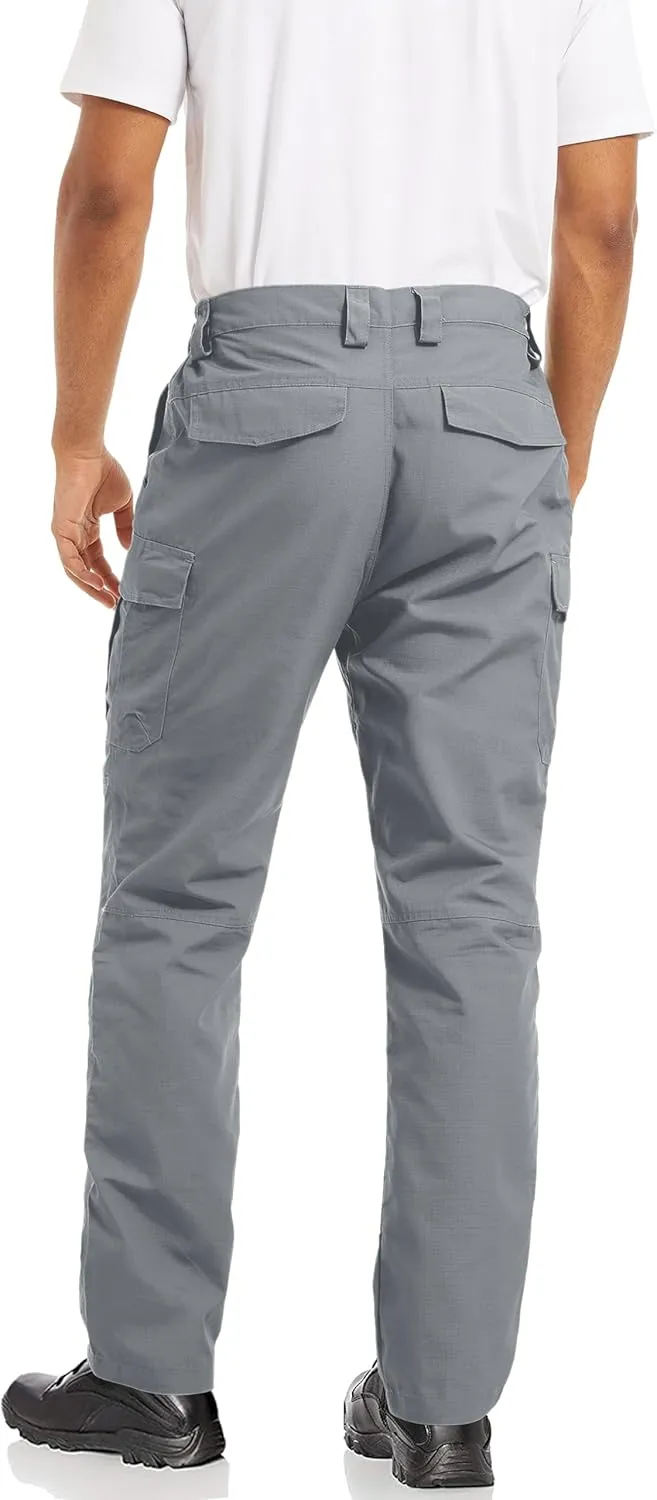 MAGCOMSEN Men's Tactical Pants 9 Pockets Ripstop, Water Repellent, Cargo Pants for Work, Hiking, Hunting(No Belt)