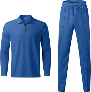 Mens 2 Piece Sweat Suit Leisure Solid Color Sweater Pants Sports Suit Set Mens 2 Piece Hoodie for Men Mens