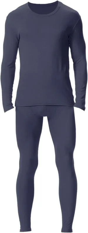 Men's Thermal Underwear Set Men's Thermal Underwear Set Lined Long Thermal Fleece Lined Base Layer Set for Cold