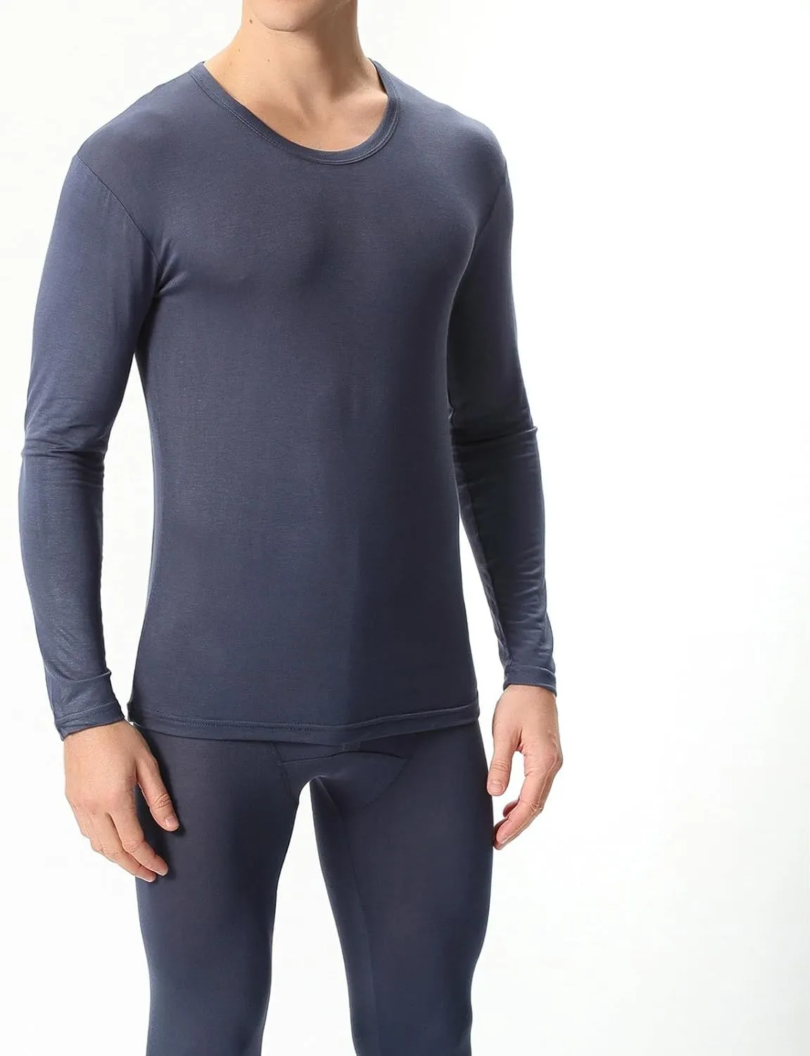 Men's Thermal Underwear Set Men's Thermal Underwear Set Lined Long Thermal Fleece Lined Base Layer Set for Cold