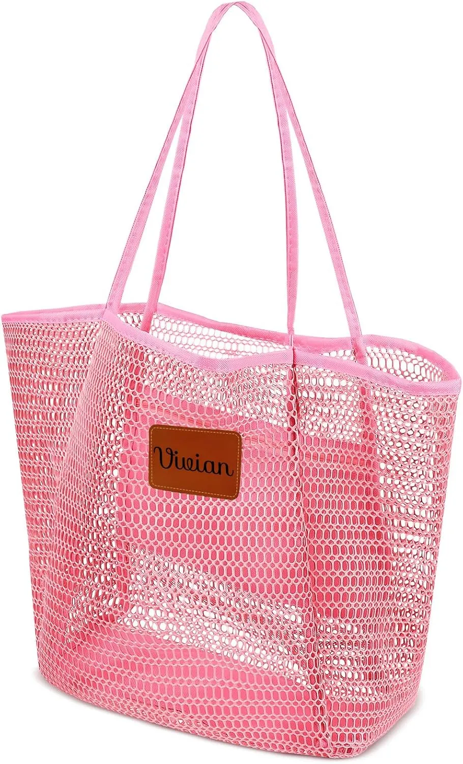 Personalized Beach Tote BagsVibrant Colors & Smart MeshCustom Bachelorette Trip Gifts for HerSummer Hobo Bag