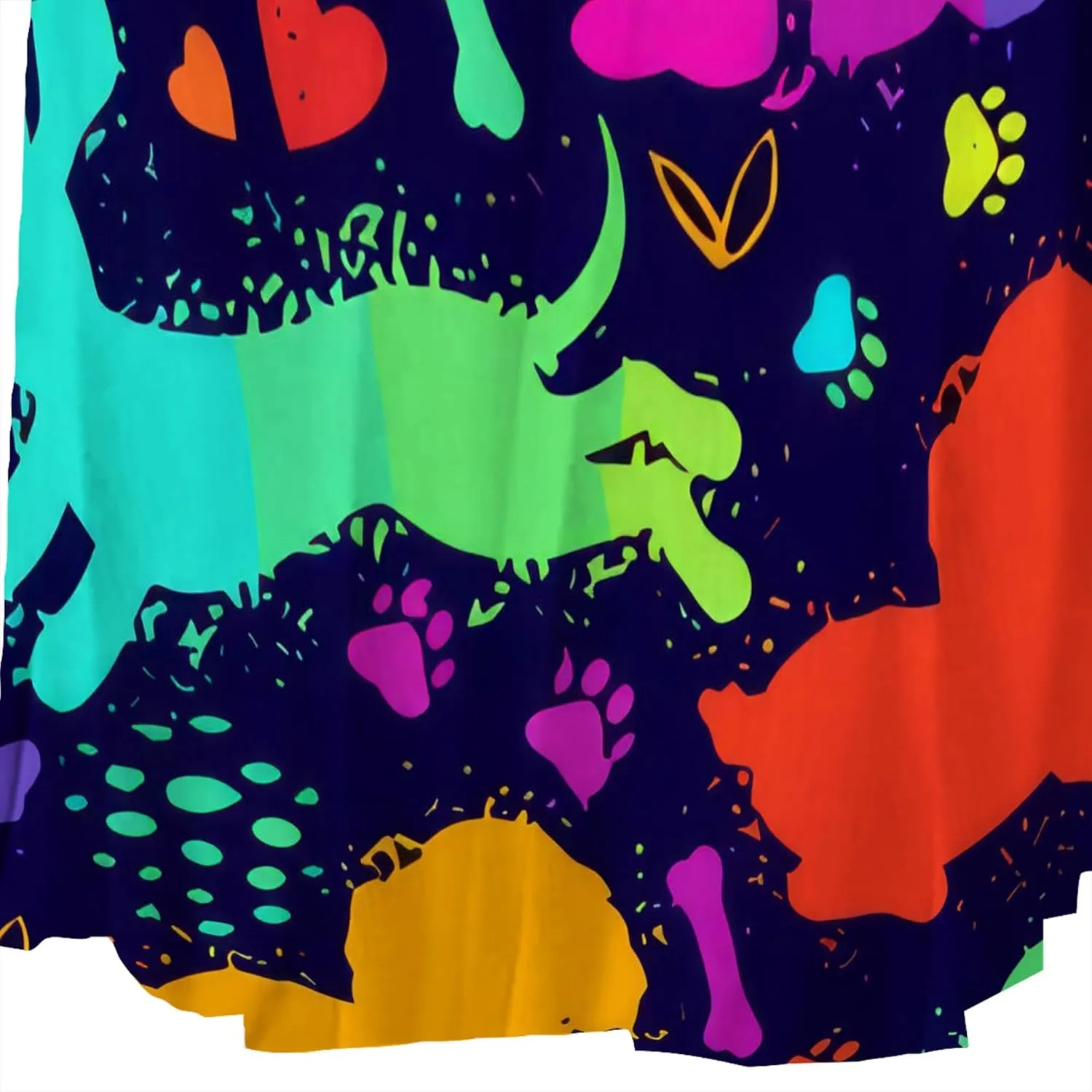 Plus Size Maxi Summer Dress 90 s Outfits for Women Neon Loose Cute Dress