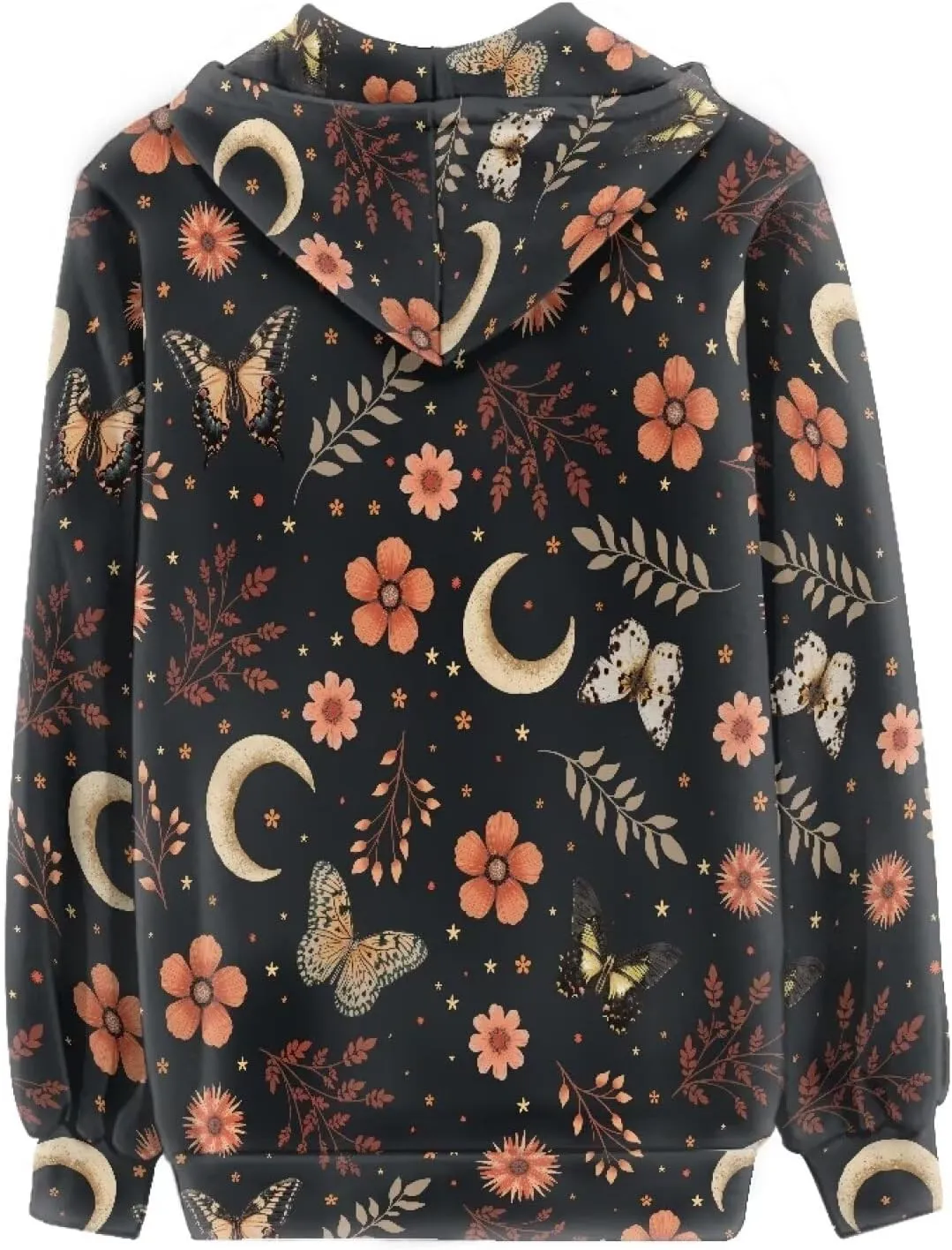 Plus Size Sweatshirts for Women XS-5XL Women's Athletic Jackets Hooded Sweatshirt Fall Outwear Coat