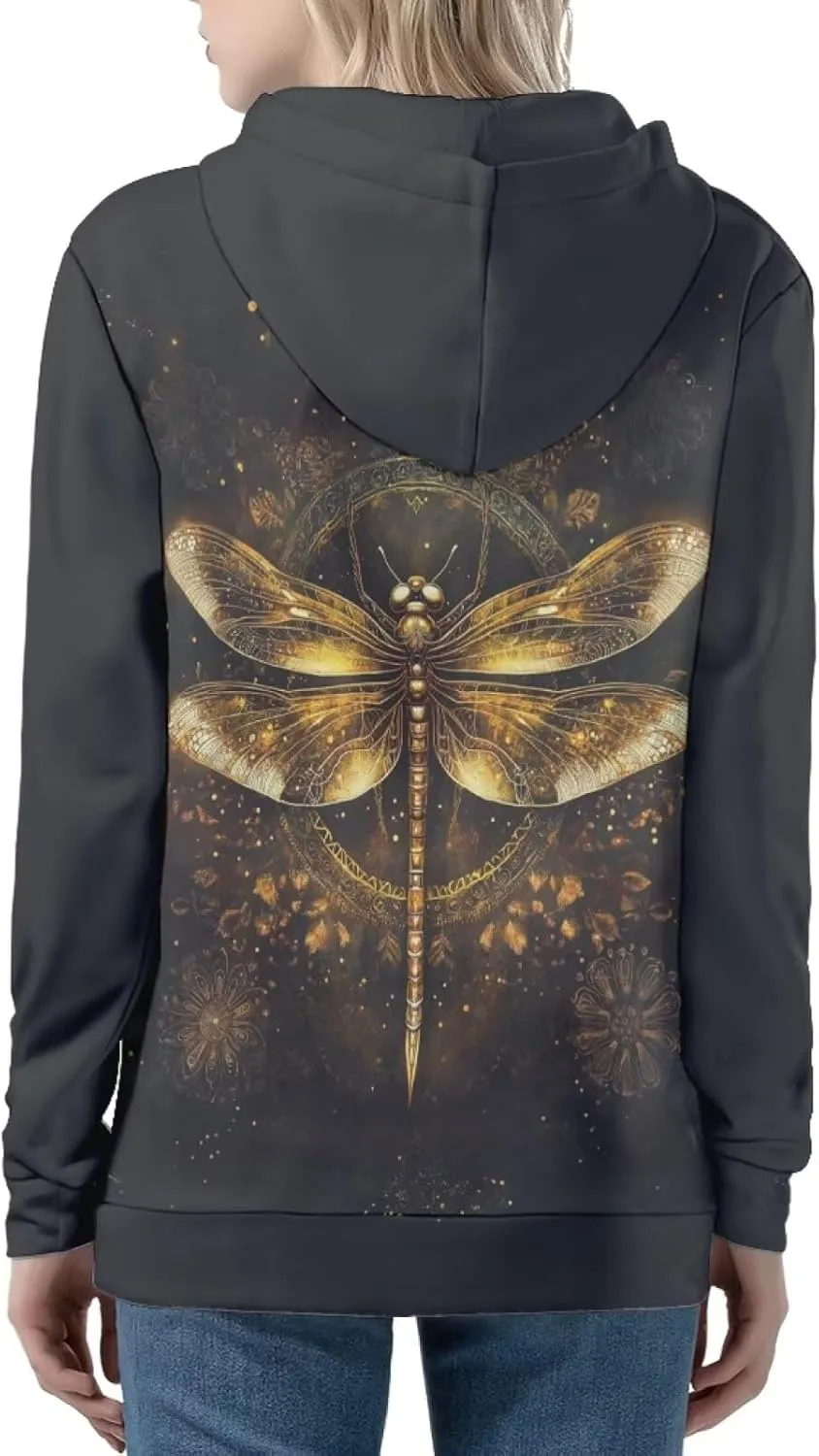Plus Size Sweatshirts for Women XS-5XL Women's Athletic Jackets Hooded Sweatshirt Fall Outwear Coat