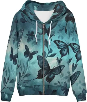 Plus Size Sweatshirts for Women XS-5XL Women's Athletic Jackets Hooded Sweatshirt Fall Outwear Coat