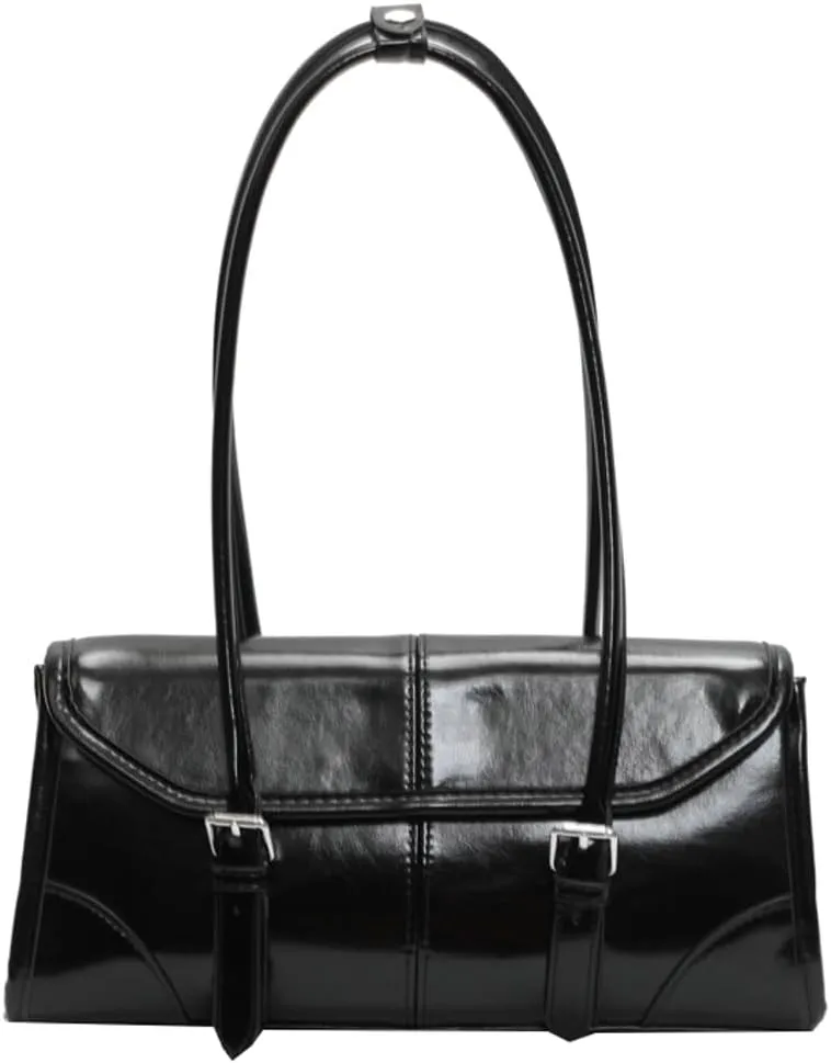 Retro Top Handle Bags for Women Leather Shoulder Tote Bag Underarm Handbags Designer Satchel Purse for Work Travel 2025