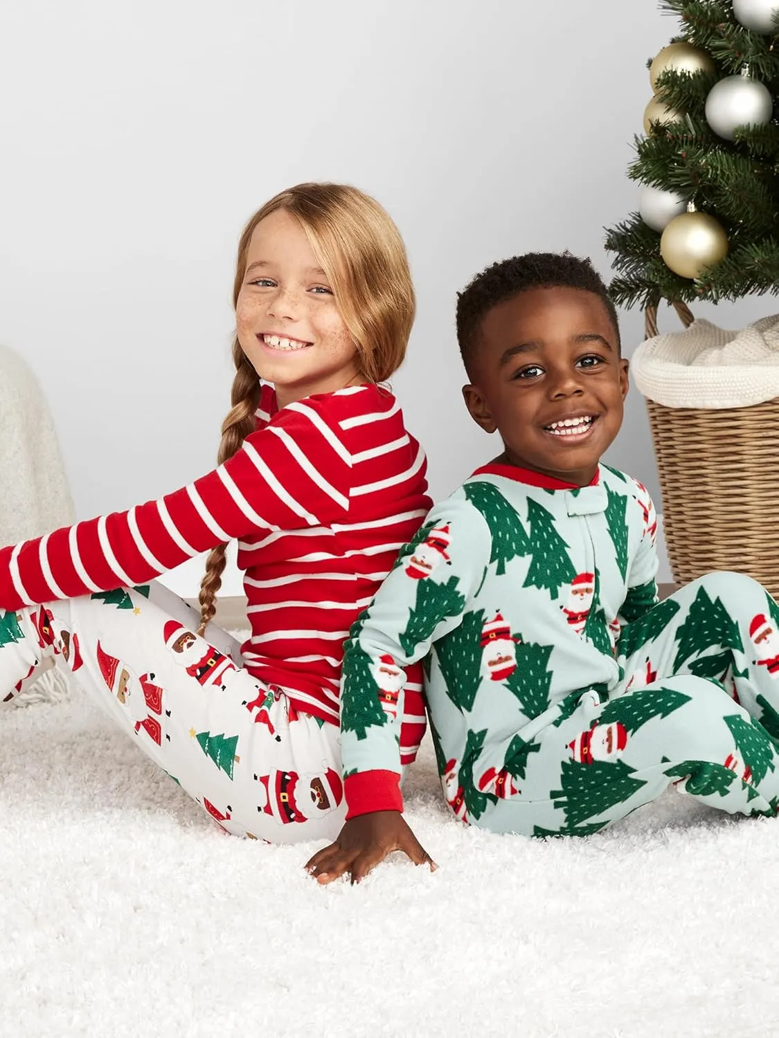 Simple Joys by Carter's Baby 3-Piece Snug-fit Cotton Holiday Pajama Set