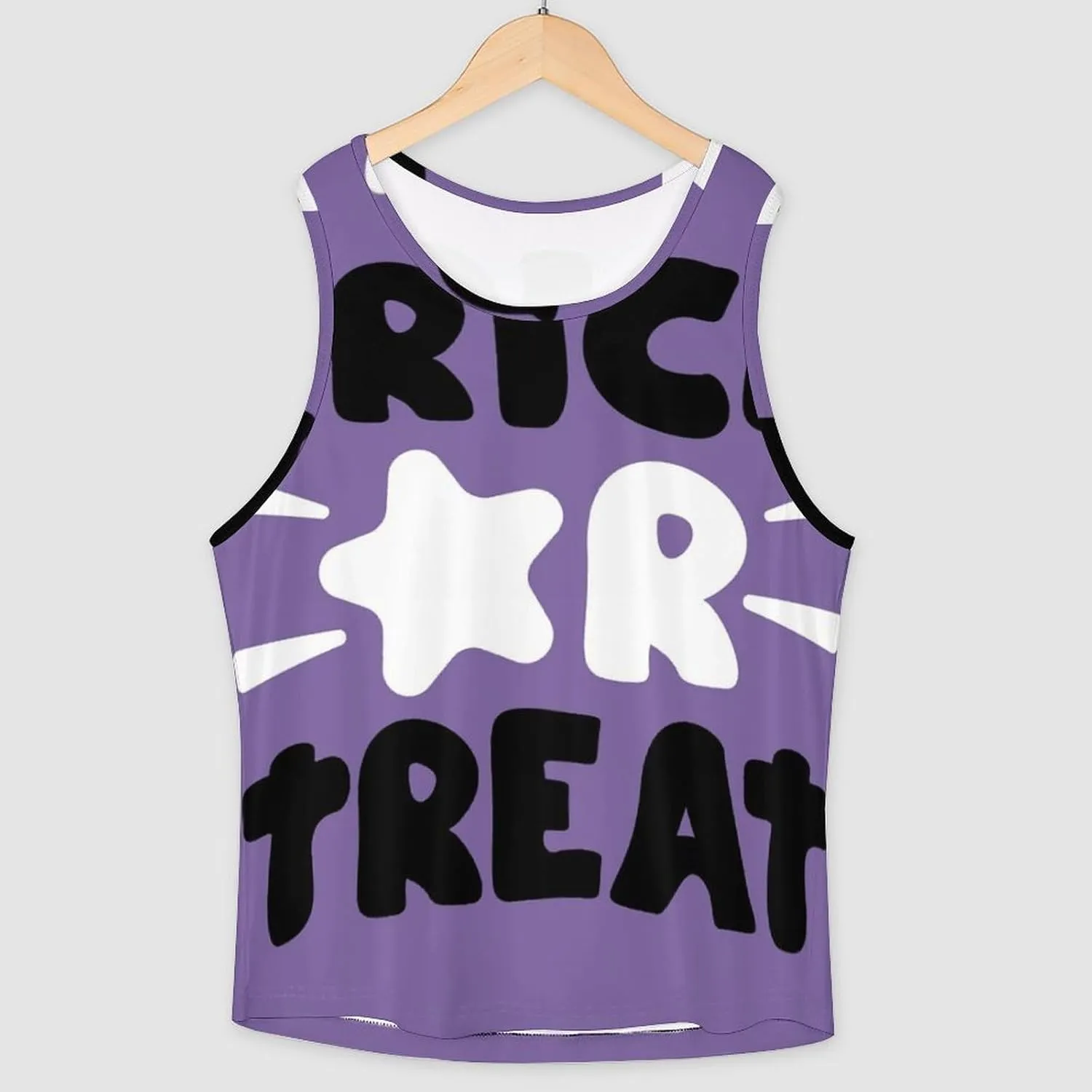 Summer Tank Top for Women Sleeveless Halloween Basics Camisole Cute Yoga Gym Shirts Purple