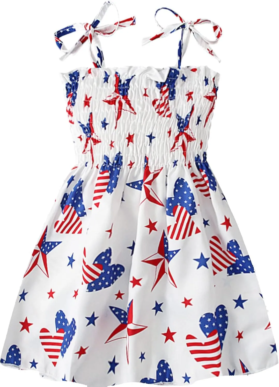 Toddler Baby Girl Summer Outfit Sunflower Dino Dresses Butterfly Princess Sundress Age 1-6 Years
