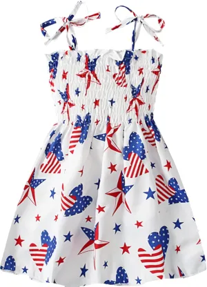 Toddler Baby Girl Summer Outfit Sunflower Dino Dresses Butterfly Princess Sundress Age 1-6 Years