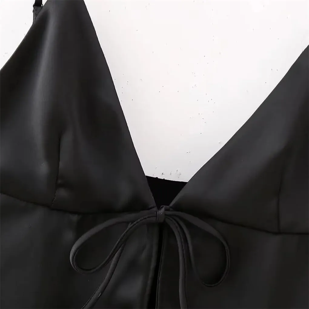 Women's Bow Embellished Camisole Top