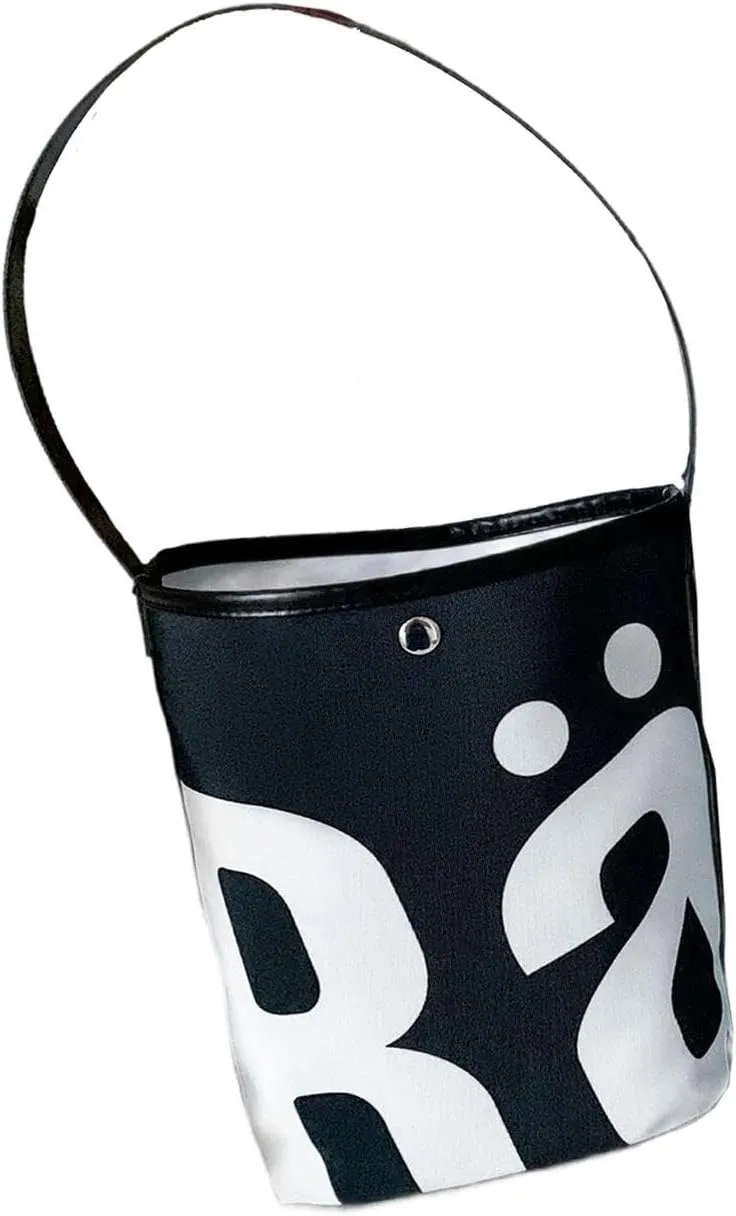 Womens Bucket Bag Hobo Bag Satchel Underarm Bag Tote Bag for Outdoor Shopping
