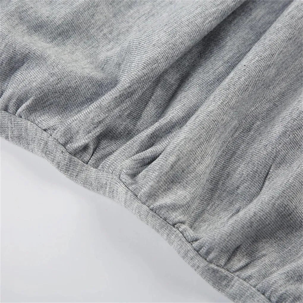 Women's Solid Color Casual Round Neck Cotton Pleated Slim Fit Camisole