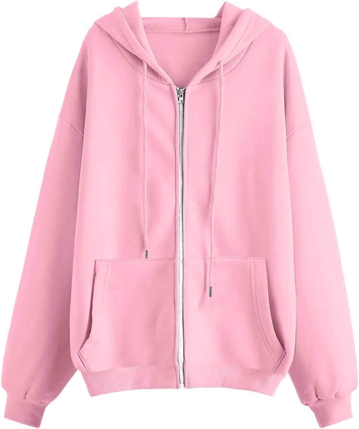 Womens Zip Up Hoodies 2025 Fall Winter Fashion Long Sleeve Hooded Sweatshirts Long Sleeve Casual Lightweight Y2k Jacket