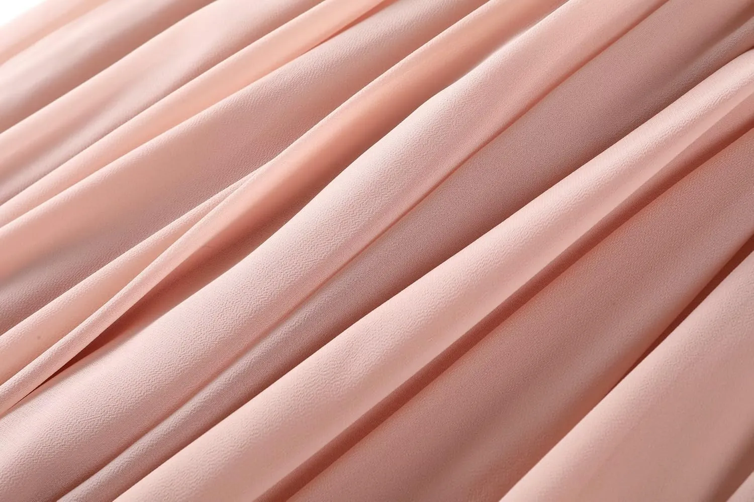 YUAOHUANG Women Chiffon Bridesmaid Dress Flowy Spaghetti Straps V Neck Corset Ruched Ruffle Sleeves Wedding Guest Dresses